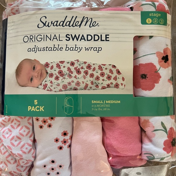 5 pack baby swaddles - Picture 1 of 2